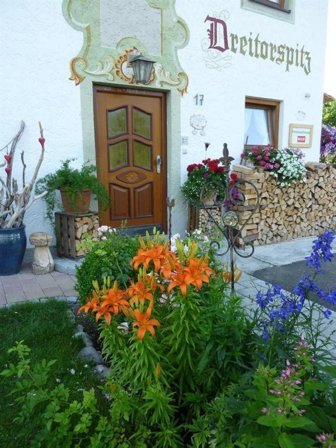 Gaestehaus Dreitorspitz Krün Exterior foto